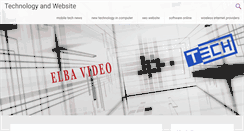 Desktop Screenshot of elbavideo.com