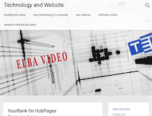 Tablet Screenshot of elbavideo.com